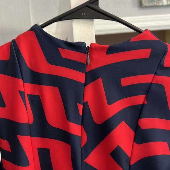 J. Lindeberg red and navy patterned Jasmin athletic dress - NWT - Picture 5 of 6